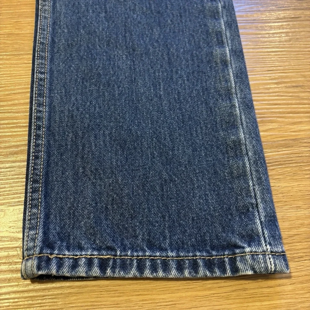 Levis 511‎ Jeans Men's 34x32 Slim Fit Medium Wash Crazy Fade Distresssing Casual